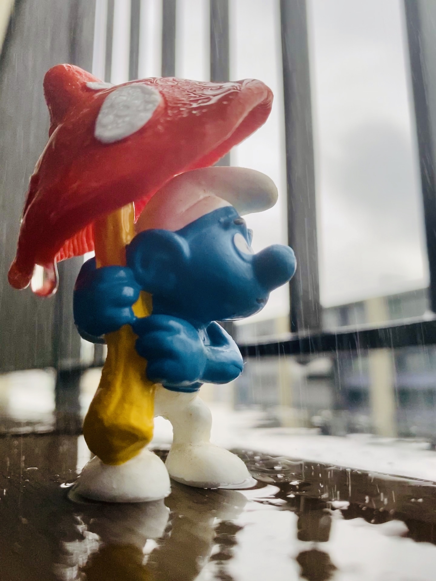 Mushroom Umbrella Smurf